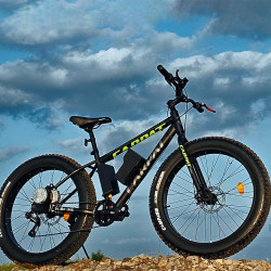 Bicicletă electrică FatBike Malamuth 550W autonomie extinsă